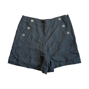 NWT J Crew Lightweight Black Shorts Size 4